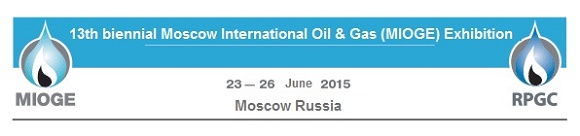 2015 Brightway 13th biennial Moscow International Oil & Gas (MIOGE) Exhibition