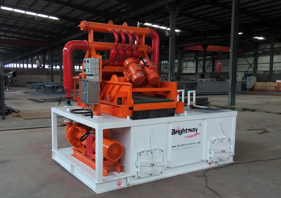 Brightway Mini Mud Cleaning System for Trenchless Project