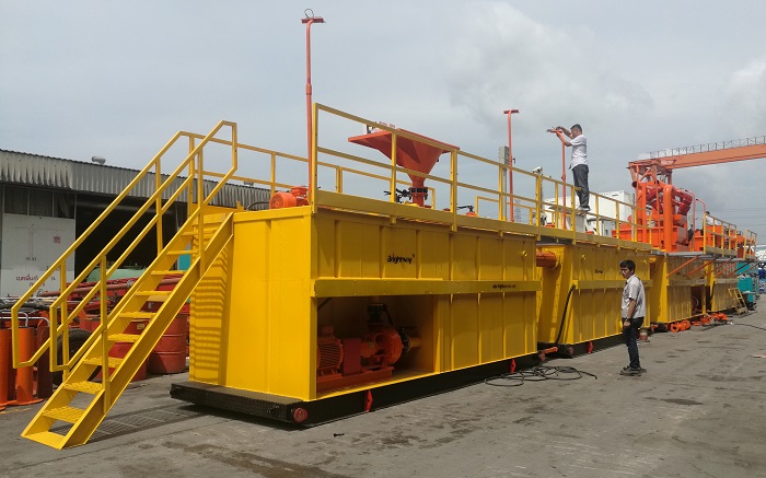 BWMRS-1000 Mud Recycling System in Malaysia